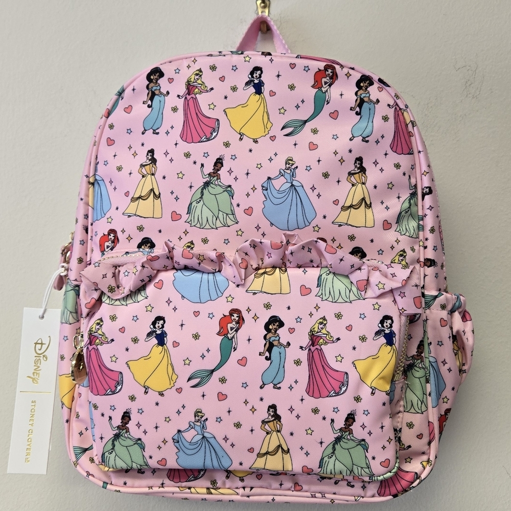 Stoney Clover Lane Disney Princess Never Stop Dreaming Mini Backpack Pink - Picture 11 of 11